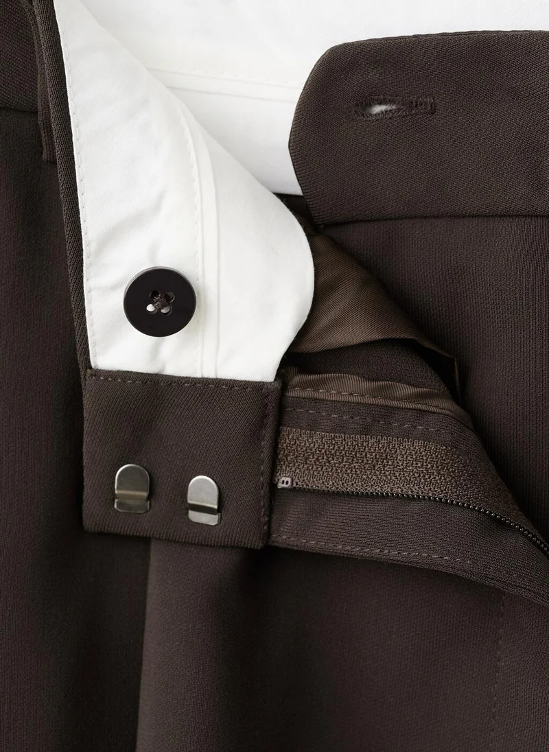 MANGO Straight mid-rise bermuda shorts